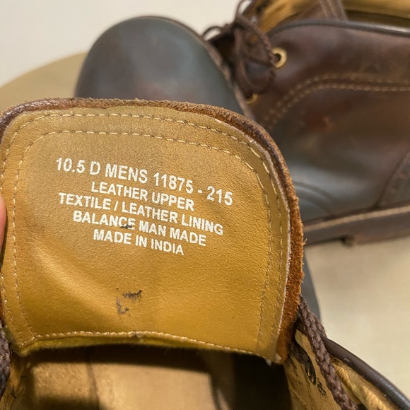 Florsheim FENWAY Plain Toe Chukka Boot Brown Mens Size 10.5 - Picture 15 of 15